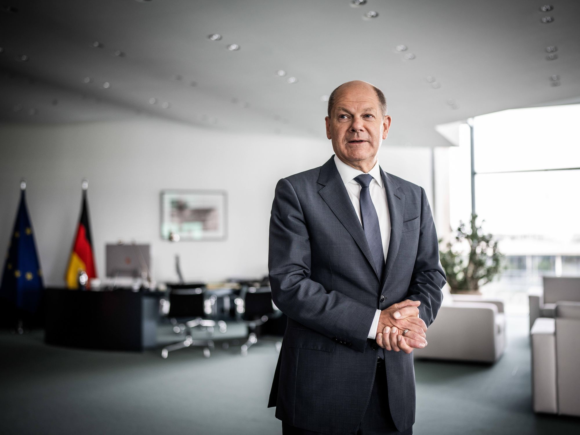 Olaf Scholz Portrait